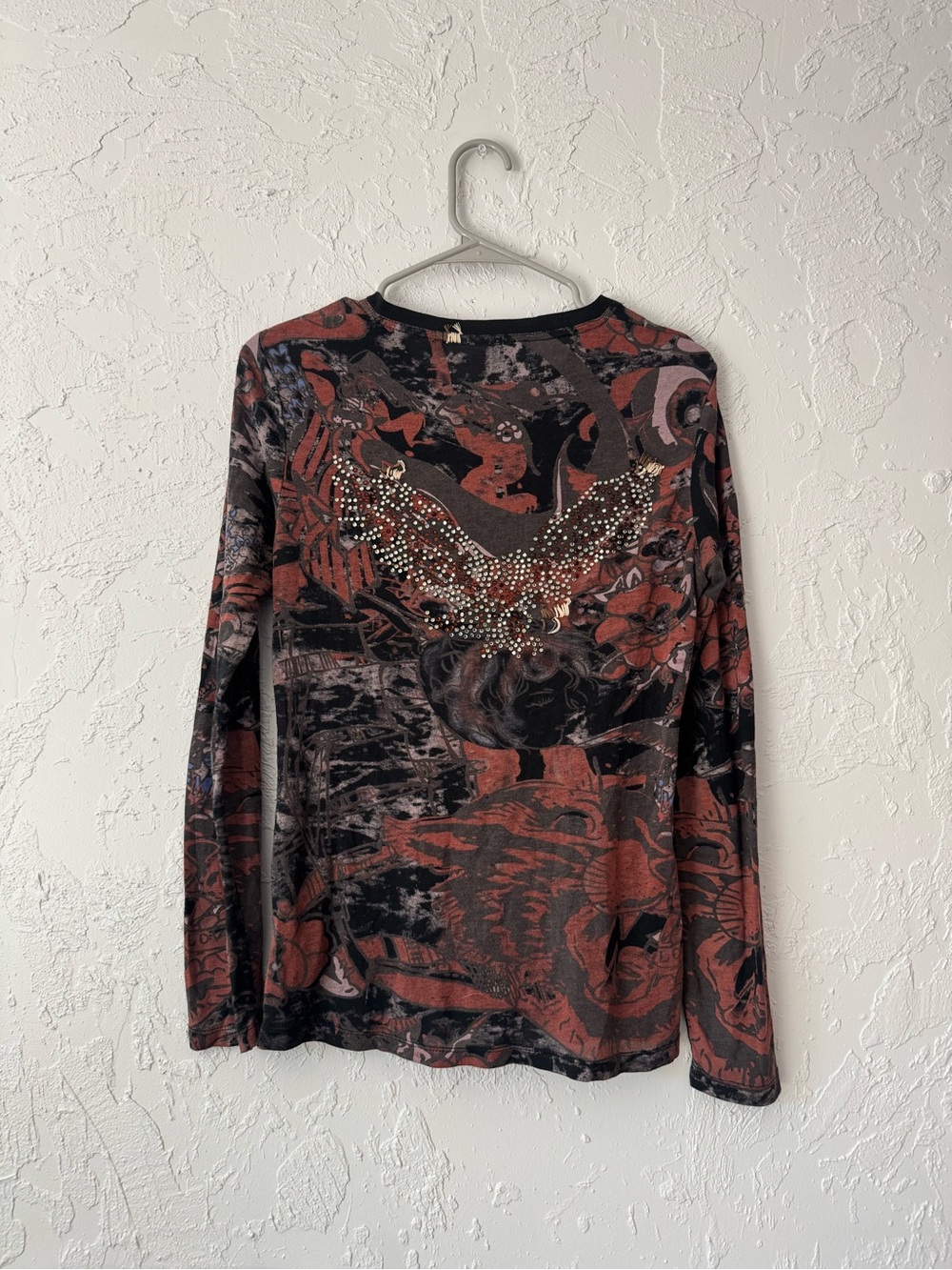 Anama Y2K Vintage Long Sleeve Henley